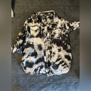 Ana a new approach petite long or half sleeve button up